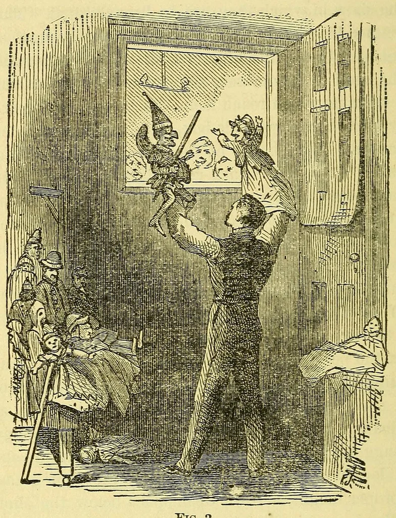 An illustration from Dick's parlor exhibitions containing a large and varied collection of elegant home amusements .., 1882, leaf 138