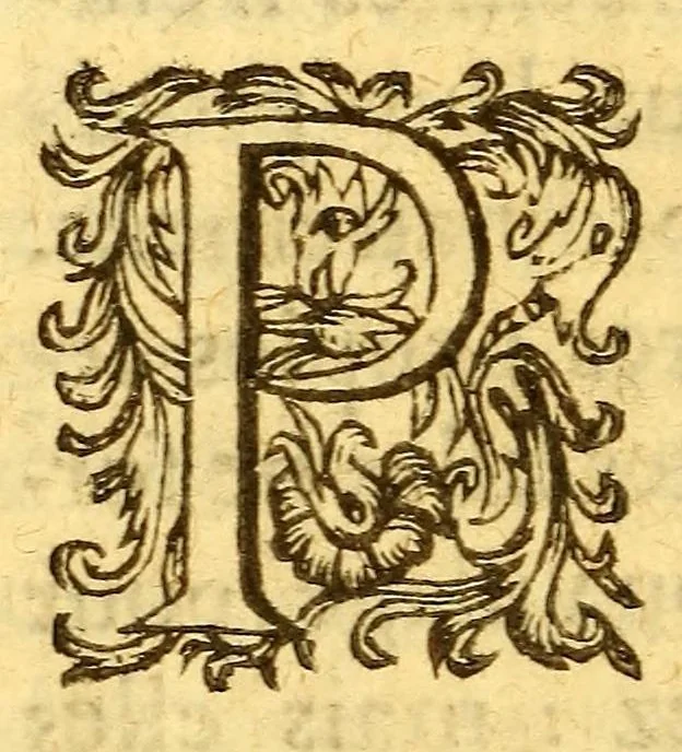 An illustration from Dictionaire de la langue huronne, necessaire à ceux qui n'ont l'intelligence d'icelle, & ont à traiter auec les sauuages du pays., 1632, leaf 108