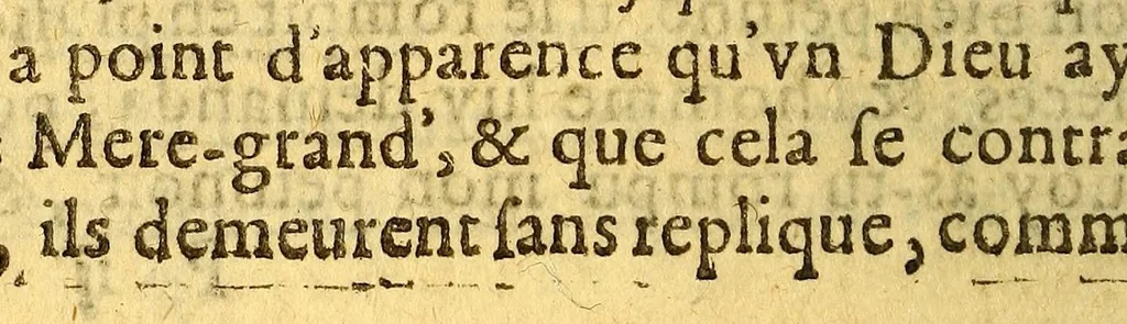 An illustration from Dictionaire de la langue huronne, necessaire à ceux qui n'ont l'intelligence d'icelle, & ont à traiter auec les sauuages du pays., 1632, leaf 256