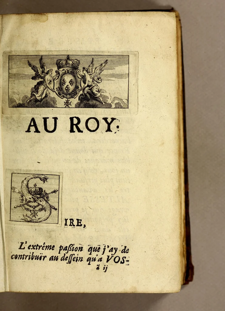 An illustration from Dictionaire des termes propres de marine, 1687, leaf 5