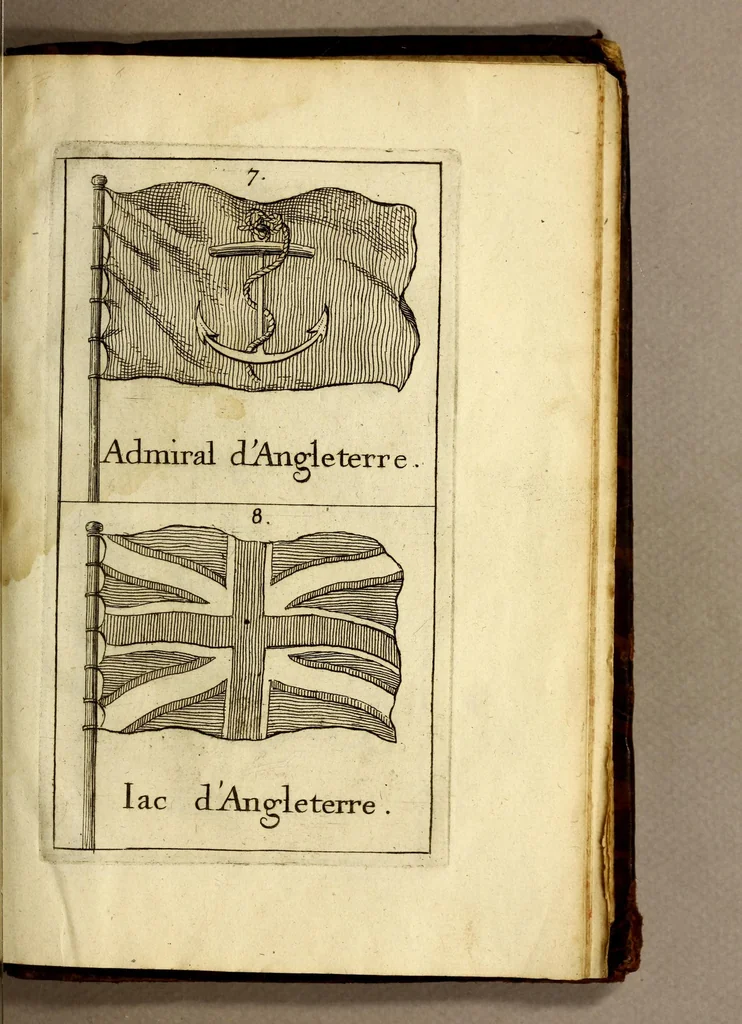 An illustration from Dictionaire des termes propres de marine, 1687, leaf 601