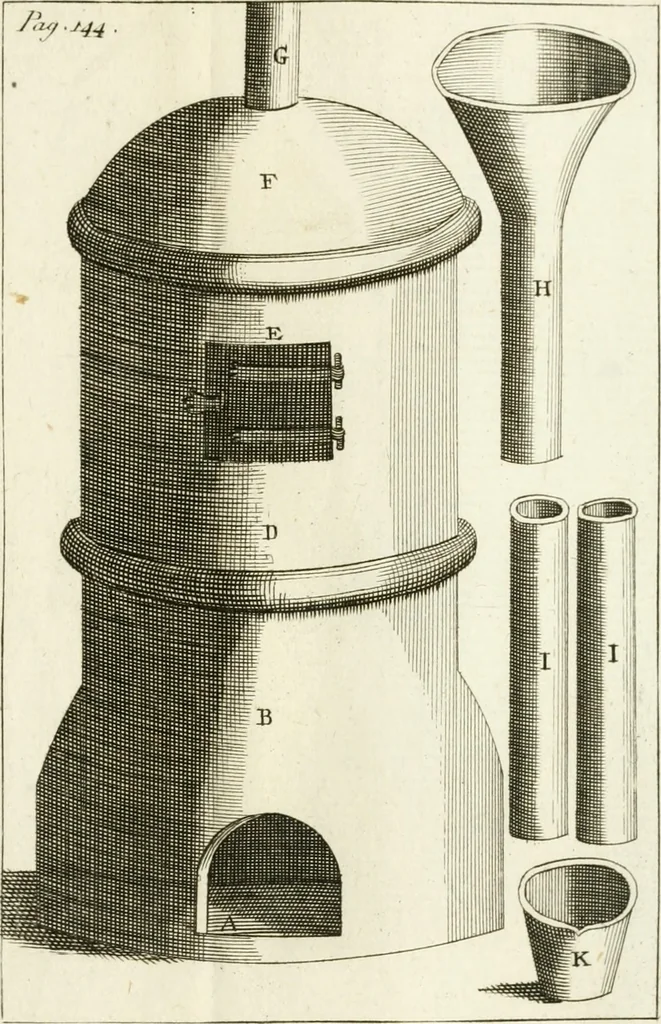 An illustration from Dictionarium polygraphicum, or, The whole body of arts regularly digested ... : illustrated with fifty-six copper plates, 1758, leaf 164