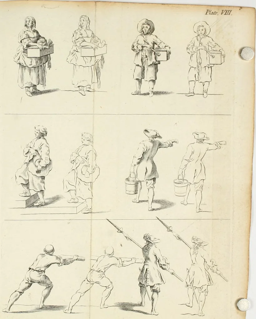 An illustration from Dictionarium polygraphicum: or, The whole body of arts regularly digested ... adorned with proper sculptures, curiously engraven on more than fifty copper plates .., 1735, leaf 329