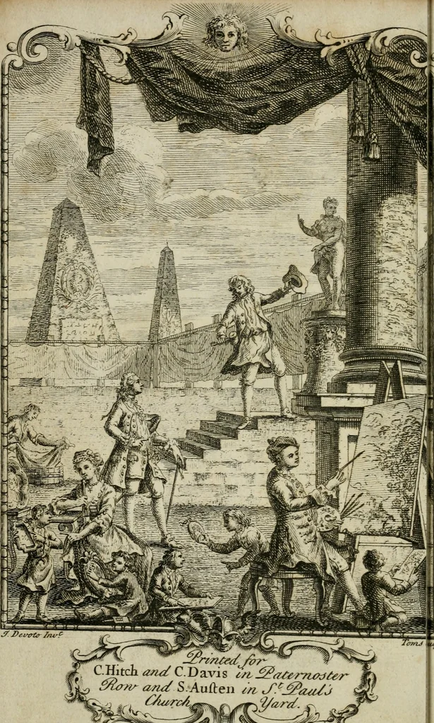 An illustration from Dictionarium polygraphicum: or, The whole body of arts regularly digested ... adorned with proper sculptures, curiously engraven on more than fifty copper plates .., 1735, leaf 5