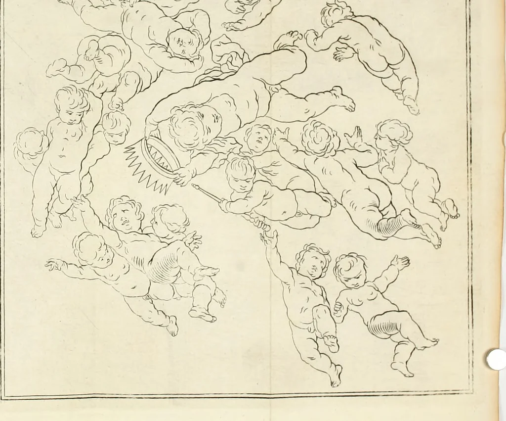 An illustration from Dictionarium polygraphicum: or, The whole body of arts regularly digested ... adorned with proper sculptures, curiously engraven on more than fifty copper plates .., 1735, leaf 585