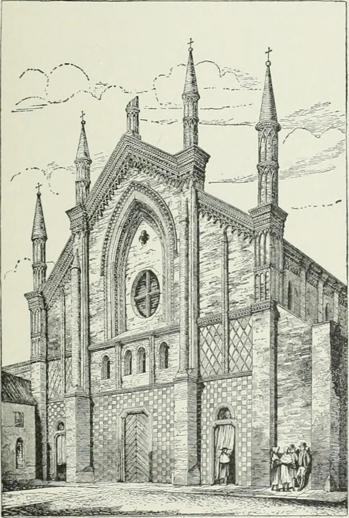 An illustration from A dictionary of architecture and building; biographical, historical and descriptive, 1901, leaf 101