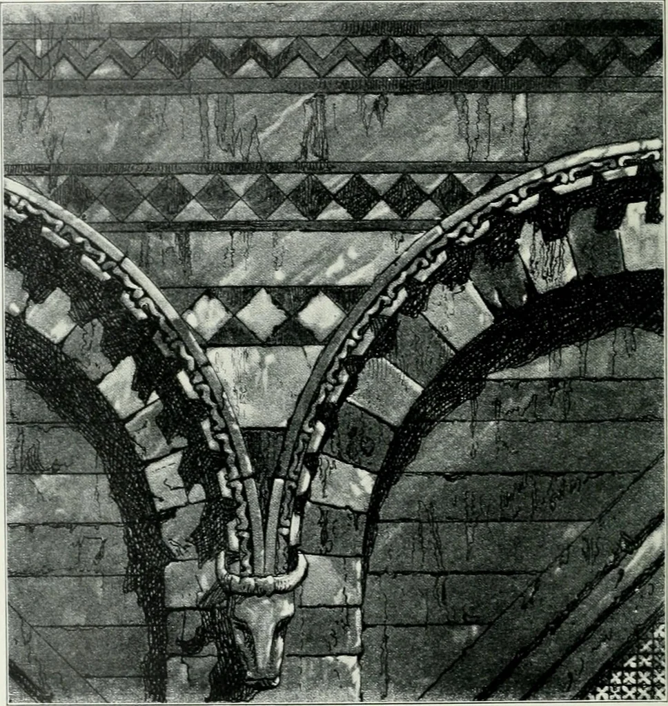 An illustration from A dictionary of architecture and building; biographical, historical and descriptive, 1901, leaf 116