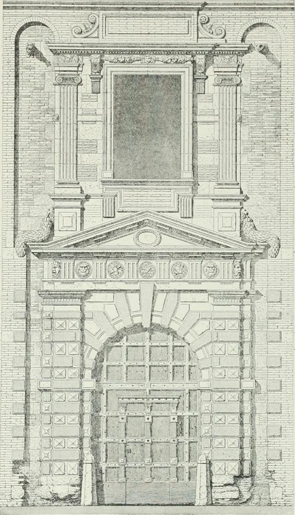 An illustration from A dictionary of architecture and building; biographical, historical and descriptive, 1901, leaf 125