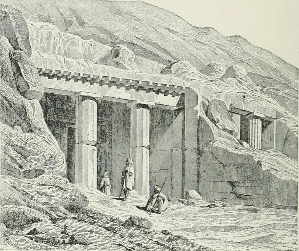 An illustration from A dictionary of architecture and building; biographical, historical and descriptive, 1901, leaf 150