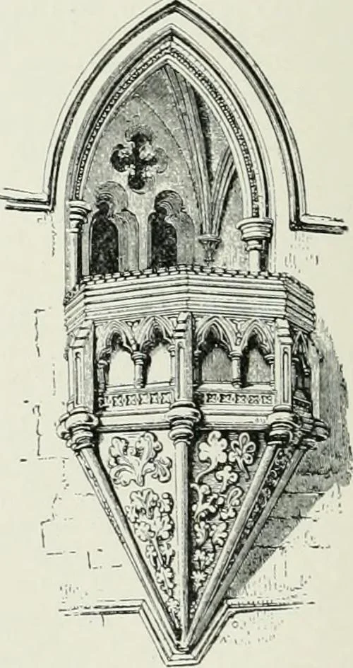 An illustration from A dictionary of architecture and building; biographical, historical and descriptive, 1901, leaf 154