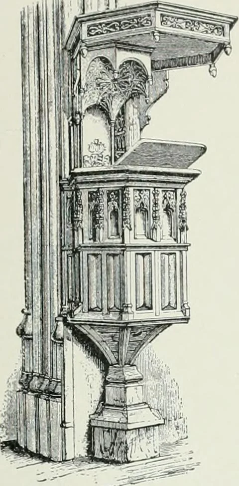 An illustration from A dictionary of architecture and building; biographical, historical and descriptive, 1901, leaf 157
