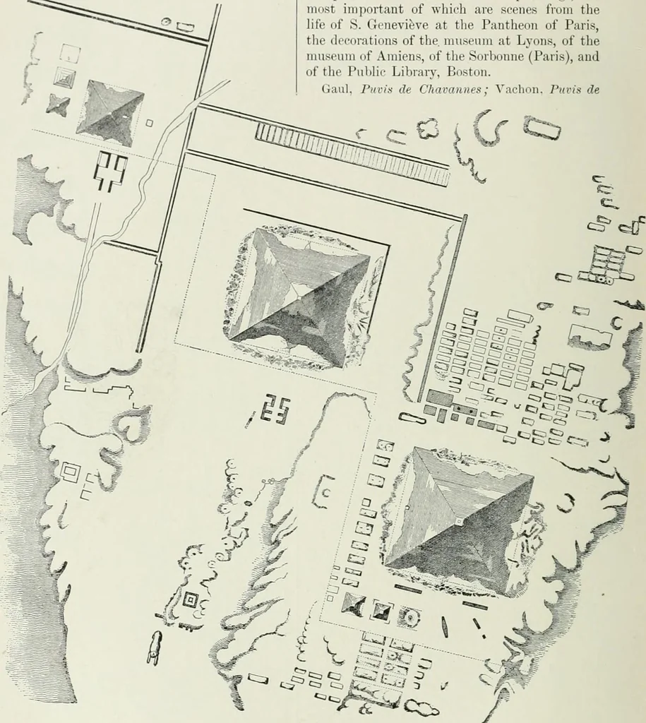 An illustration from A dictionary of architecture and building; biographical, historical and descriptive, 1901, leaf 158