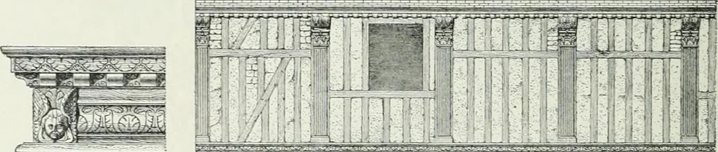 An illustration from A dictionary of architecture and building; biographical, historical and descriptive, 1901, leaf 178