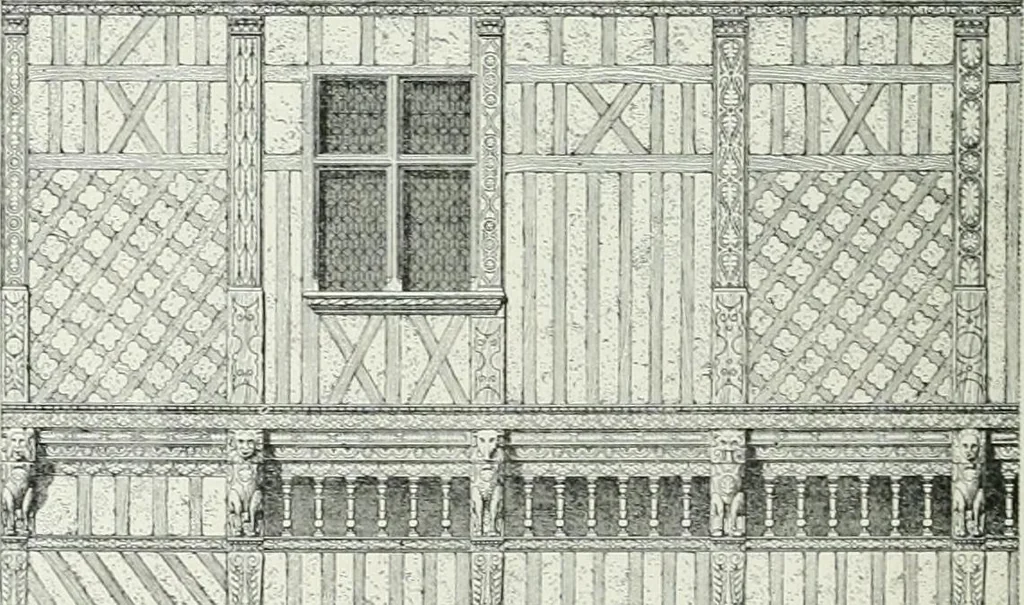 An illustration from A dictionary of architecture and building; biographical, historical and descriptive, 1901, leaf 178