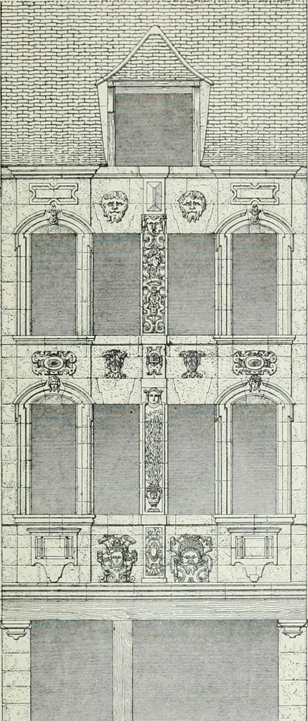An illustration from A dictionary of architecture and building; biographical, historical and descriptive, 1901, leaf 179
