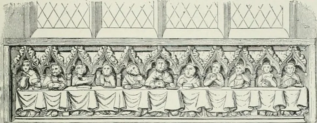 An illustration from A dictionary of architecture and building; biographical, historical and descriptive, 1901, leaf 181