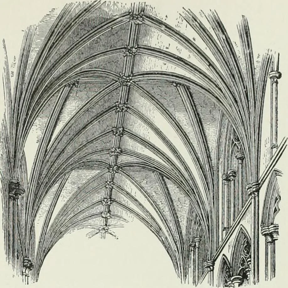 An illustration from A dictionary of architecture and building; biographical, historical and descriptive, 1901, leaf 187