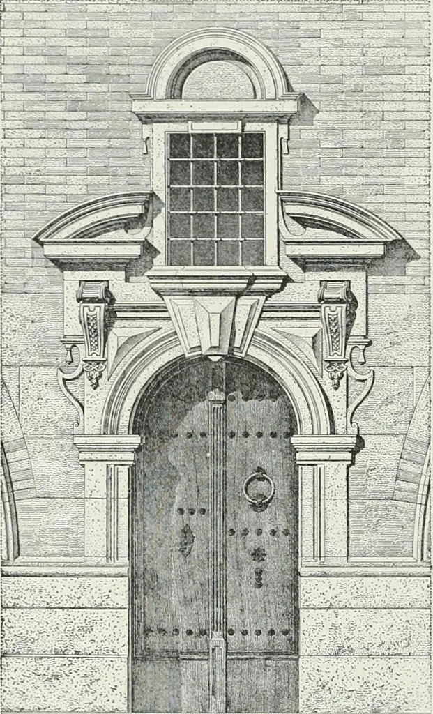 An illustration from A dictionary of architecture and building; biographical, historical and descriptive, 1901, leaf 194