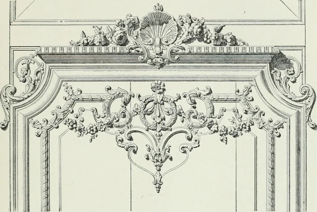 An illustration from A dictionary of architecture and building; biographical, historical and descriptive, 1901, leaf 195