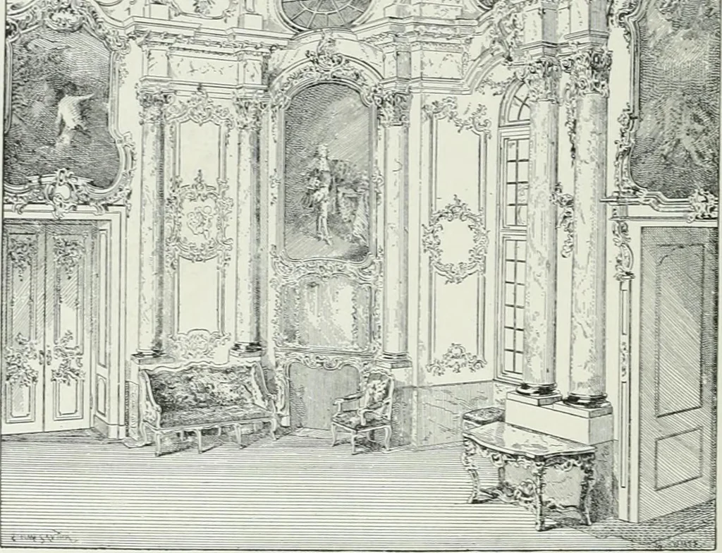 An illustration from A dictionary of architecture and building; biographical, historical and descriptive, 1901, leaf 196