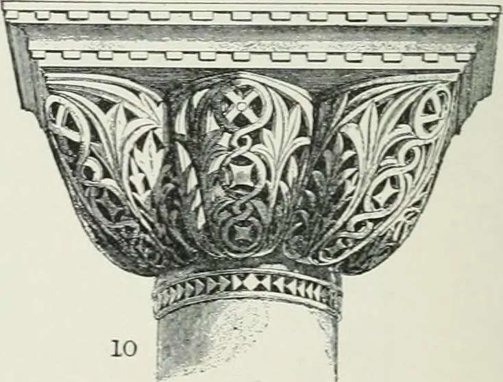 An illustration from A dictionary of architecture and building; biographical, historical and descriptive, 1901, leaf 198