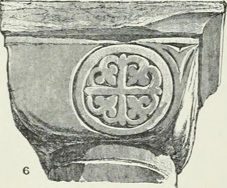 An illustration from A dictionary of architecture and building; biographical, historical and descriptive, 1901, leaf 198