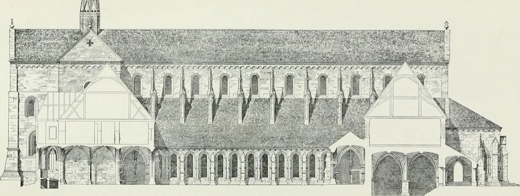 An illustration from A dictionary of architecture and building; biographical, historical and descriptive, 1901, leaf 204