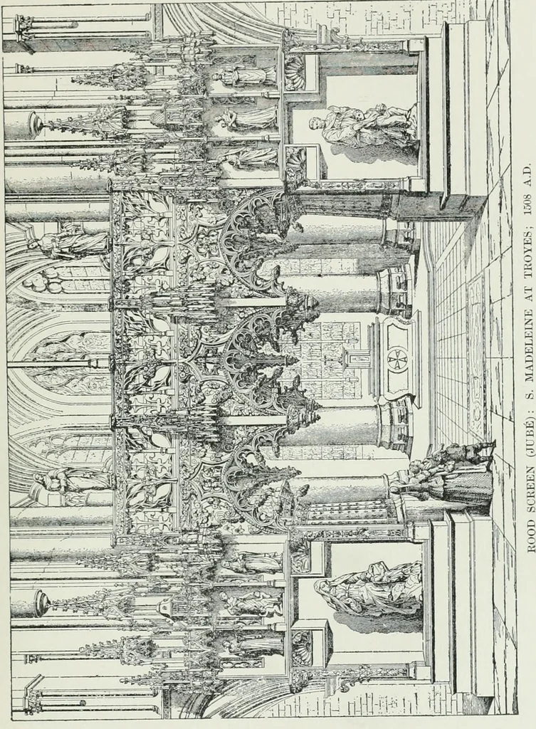 An illustration from A dictionary of architecture and building; biographical, historical and descriptive, 1901, leaf 217