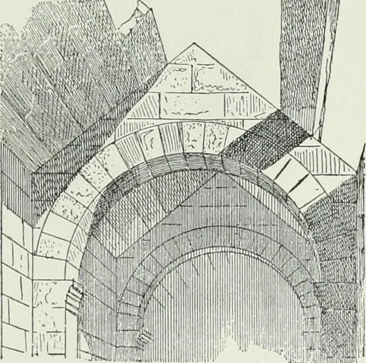 An illustration from A dictionary of architecture and building; biographical, historical and descriptive, 1901, leaf 219