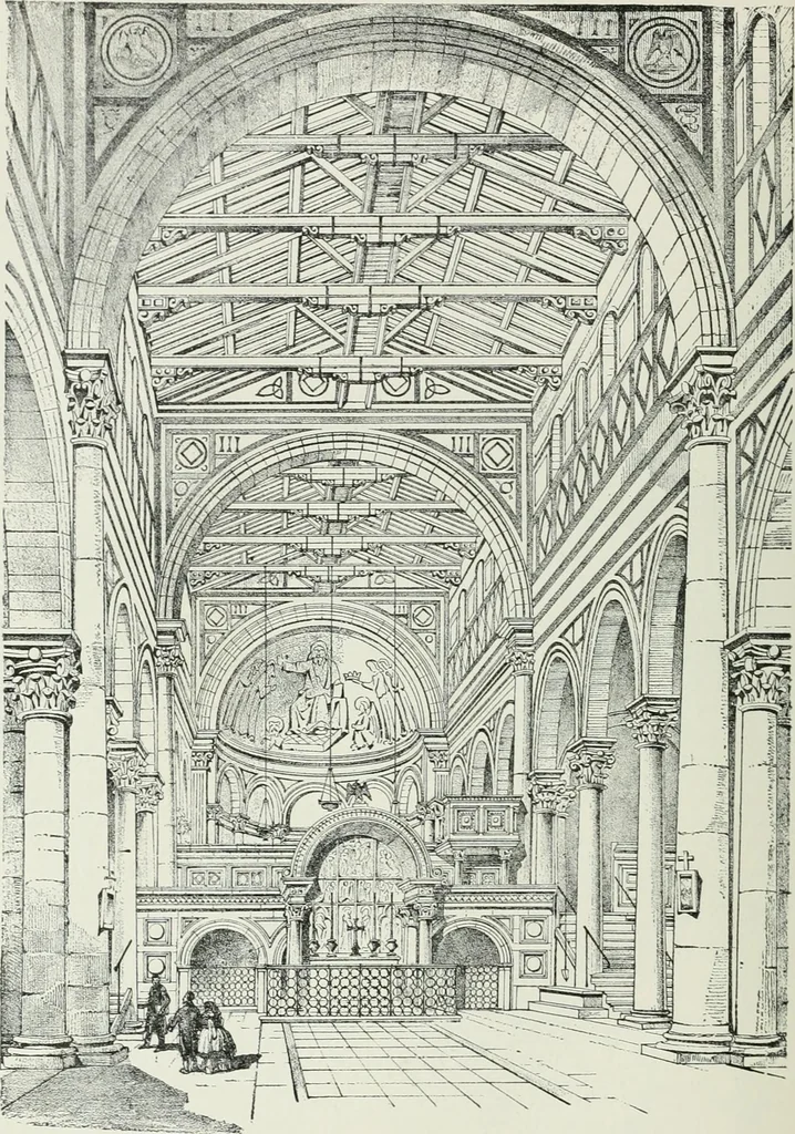 An illustration from A dictionary of architecture and building; biographical, historical and descriptive, 1901, leaf 220