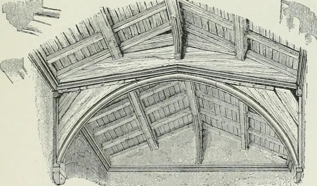 An illustration from A dictionary of architecture and building; biographical, historical and descriptive, 1901, leaf 223