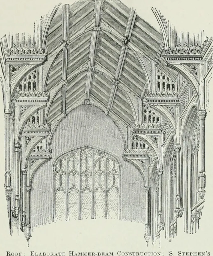 An illustration from A dictionary of architecture and building; biographical, historical and descriptive, 1901, leaf 225