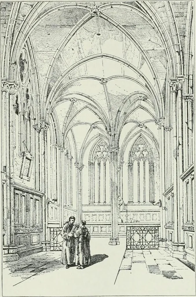 An illustration from A dictionary of architecture and building; biographical, historical and descriptive, 1901, leaf 239