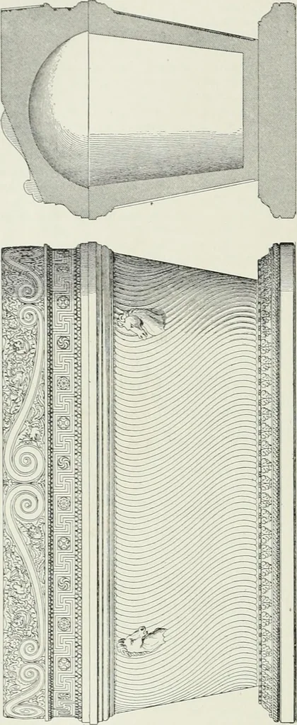 An illustration from A dictionary of architecture and building; biographical, historical and descriptive, 1901, leaf 248