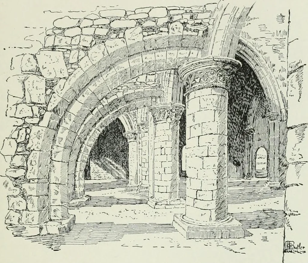 An illustration from A dictionary of architecture and building; biographical, historical and descriptive, 1901, leaf 267