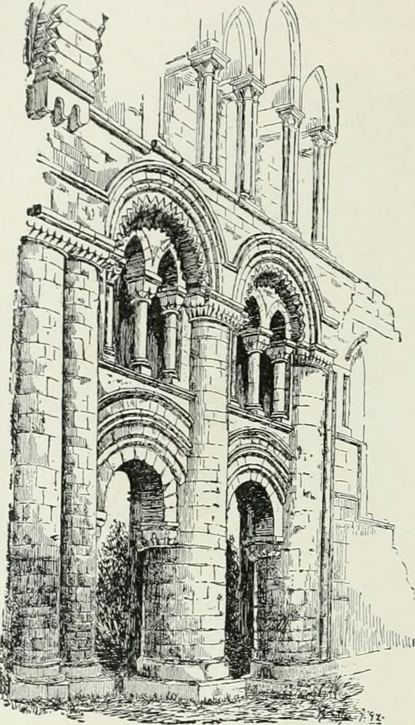 An illustration from A dictionary of architecture and building; biographical, historical and descriptive, 1901, leaf 268