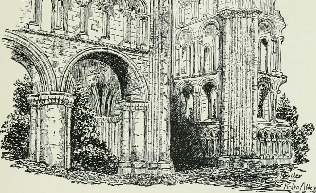 An illustration from A dictionary of architecture and building; biographical, historical and descriptive, 1901, leaf 271