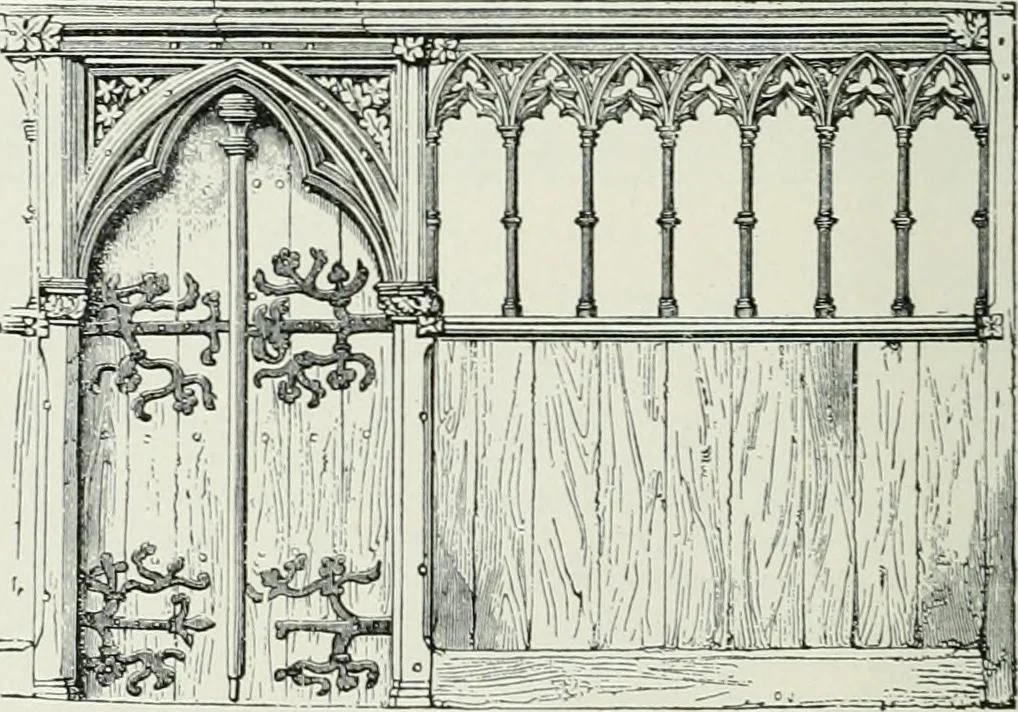 An illustration from A dictionary of architecture and building; biographical, historical and descriptive, 1901, leaf 276