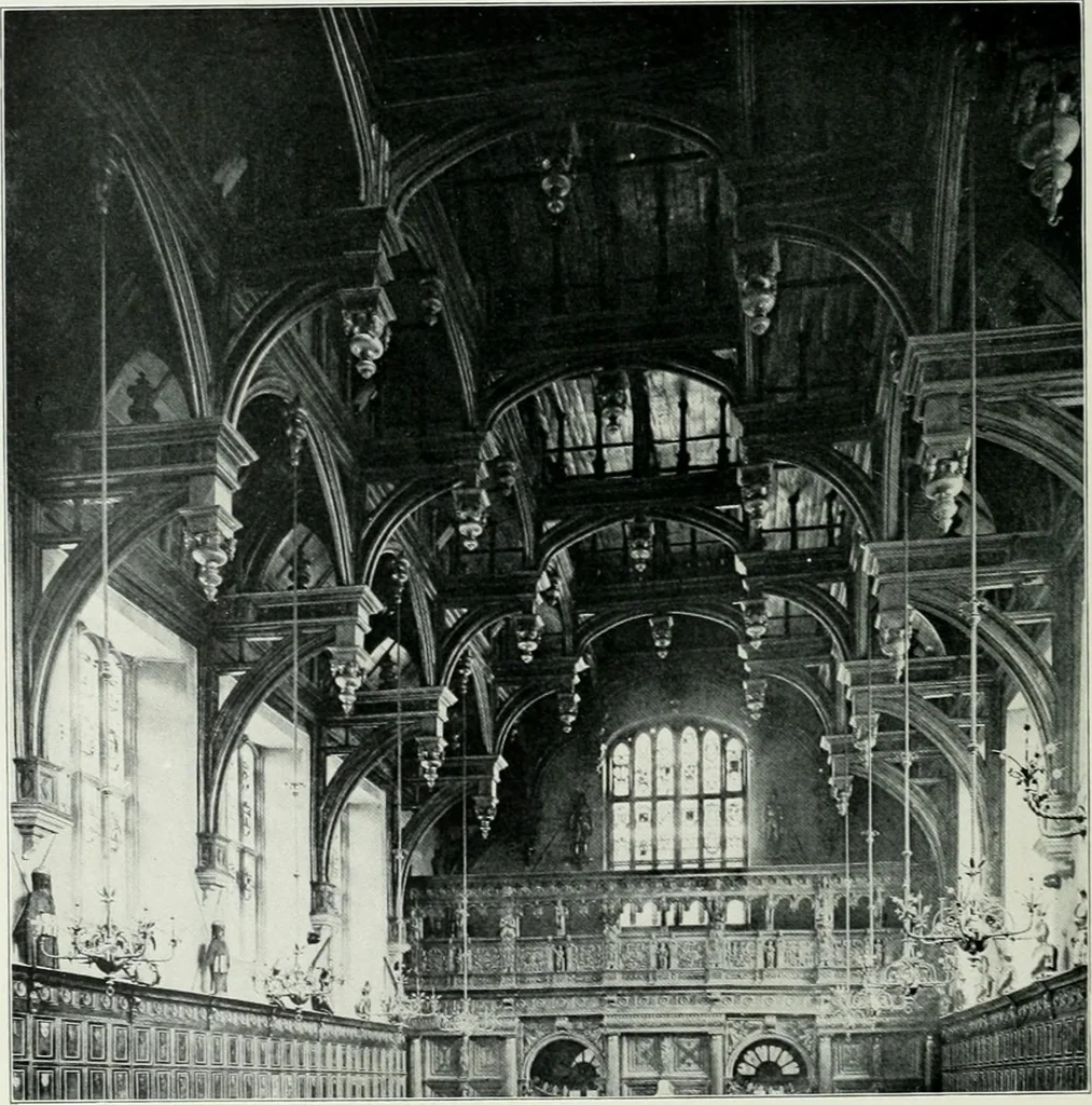 An illustration from A dictionary of architecture and building; biographical, historical and descriptive, 1901, leaf 28