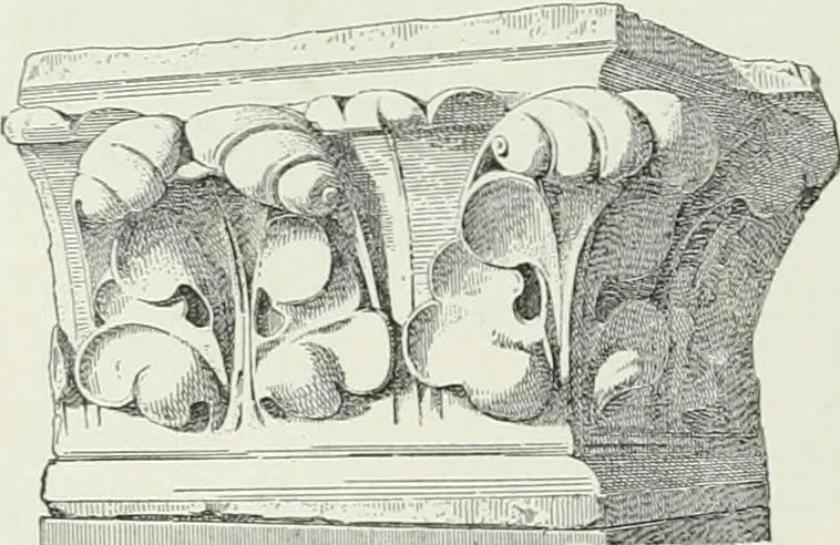 An illustration from A dictionary of architecture and building; biographical, historical and descriptive, 1901, leaf 282