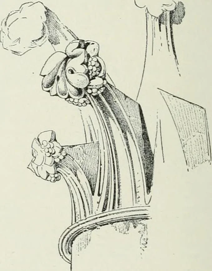 An illustration from A dictionary of architecture and building; biographical, historical and descriptive, 1901, leaf 282