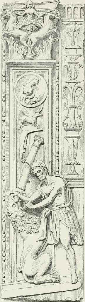An illustration from A dictionary of architecture and building; biographical, historical and descriptive, 1901, leaf 286