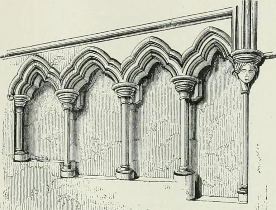 An illustration from A dictionary of architecture and building; biographical, historical and descriptive, 1901, leaf 291
