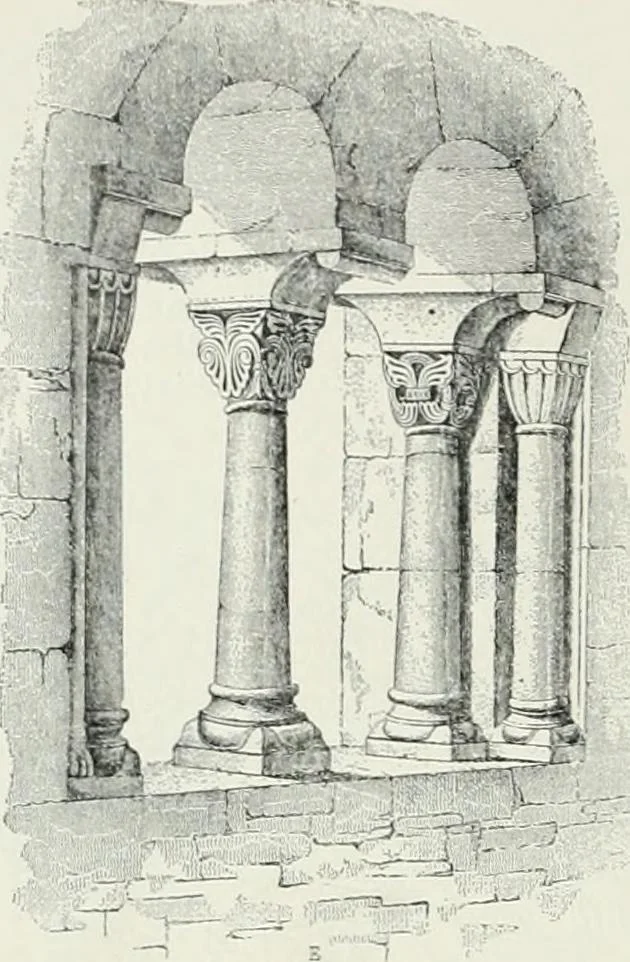 An illustration from A dictionary of architecture and building; biographical, historical and descriptive, 1901, leaf 296
