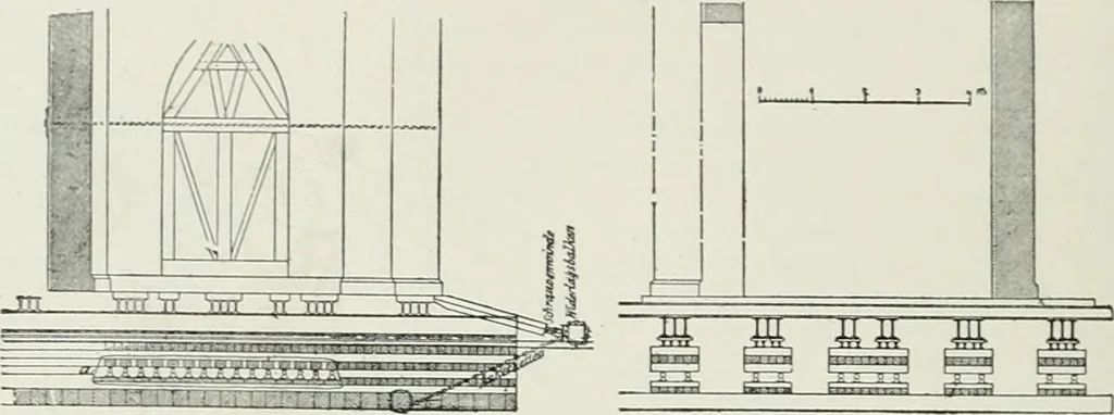 An illustration from A dictionary of architecture and building; biographical, historical and descriptive, 1901, leaf 302