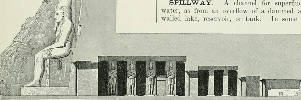 An illustration from A dictionary of architecture and building; biographical, historical and descriptive, 1901, leaf 349