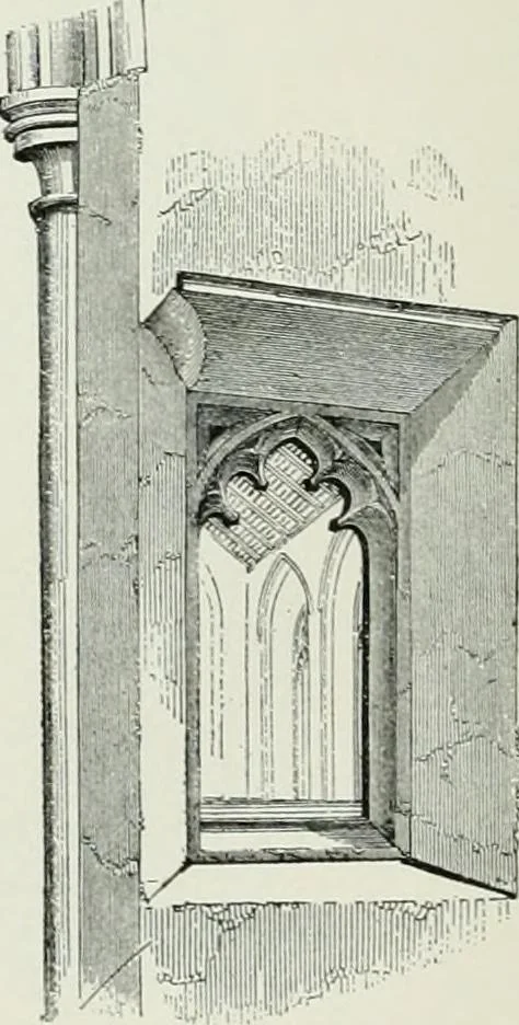 An illustration from A dictionary of architecture and building; biographical, historical and descriptive, 1901, leaf 354