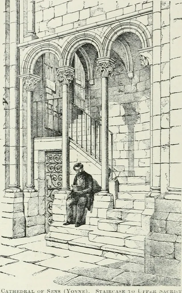 An illustration from A dictionary of architecture and building; biographical, historical and descriptive, 1901, leaf 358