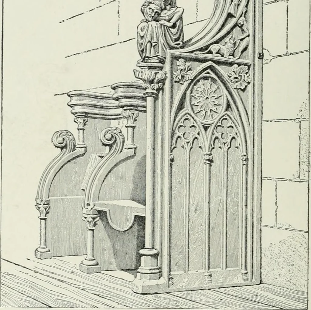 An illustration from A dictionary of architecture and building; biographical, historical and descriptive, 1901, leaf 366