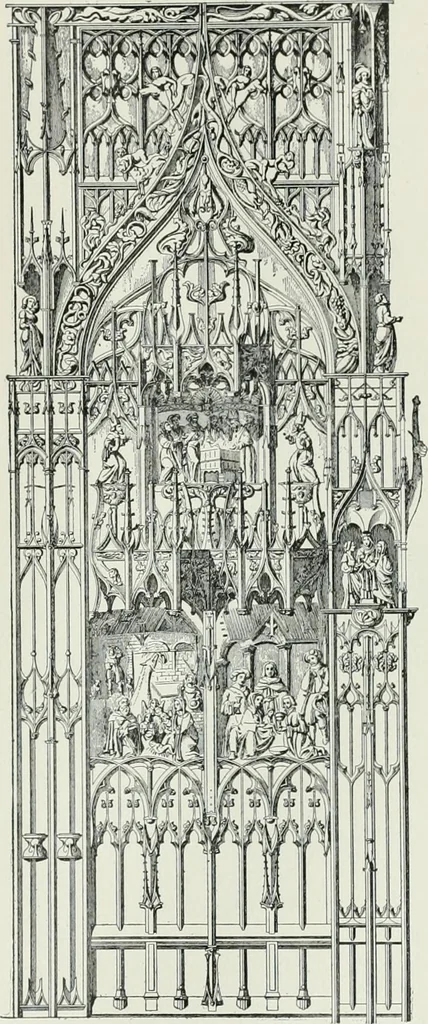 An illustration from A dictionary of architecture and building; biographical, historical and descriptive, 1901, leaf 369